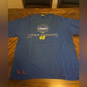 Men's Blue Racing Graphic Tee